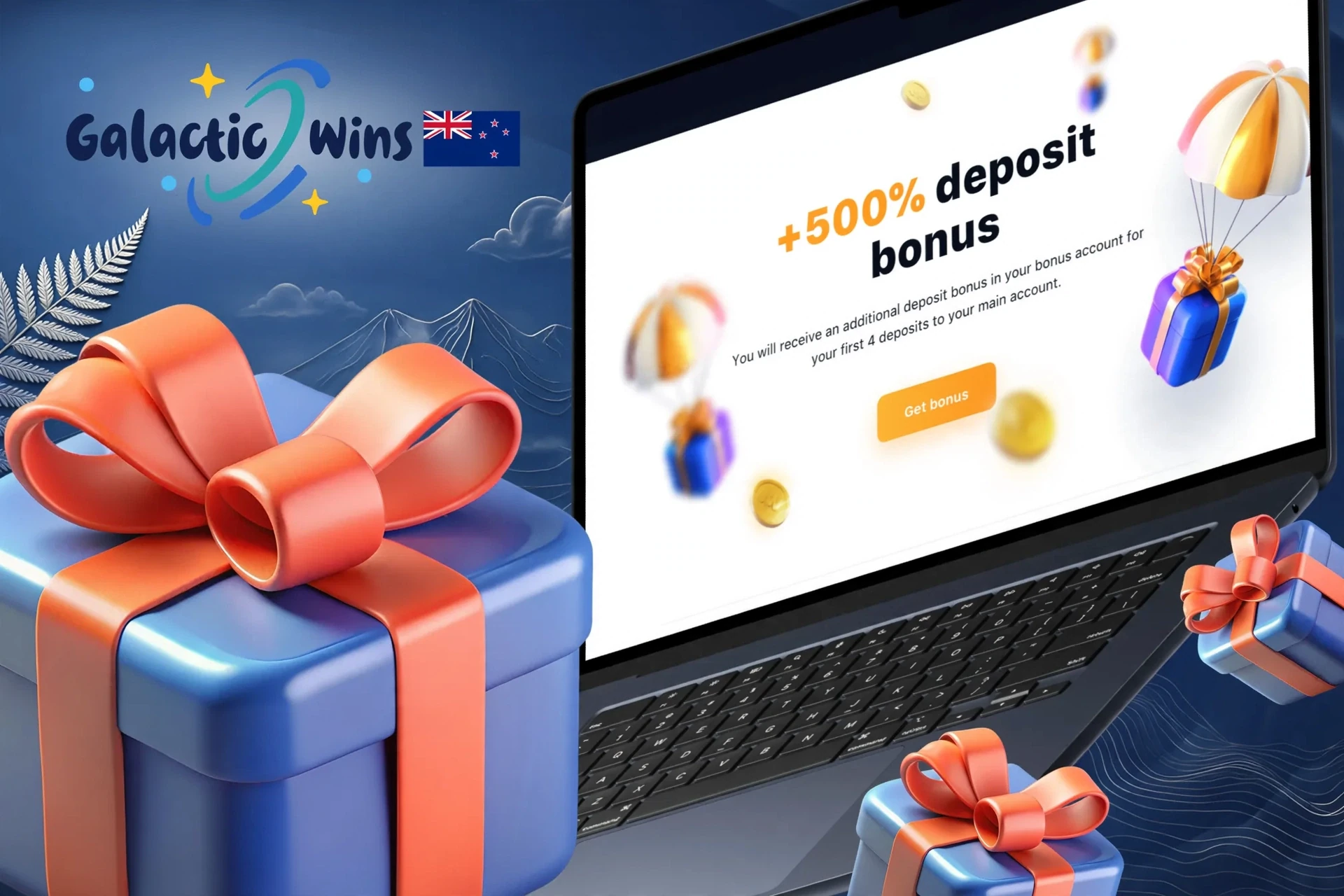 Conditions for receiving a welcome bonus after logging in to your account and depositing funds