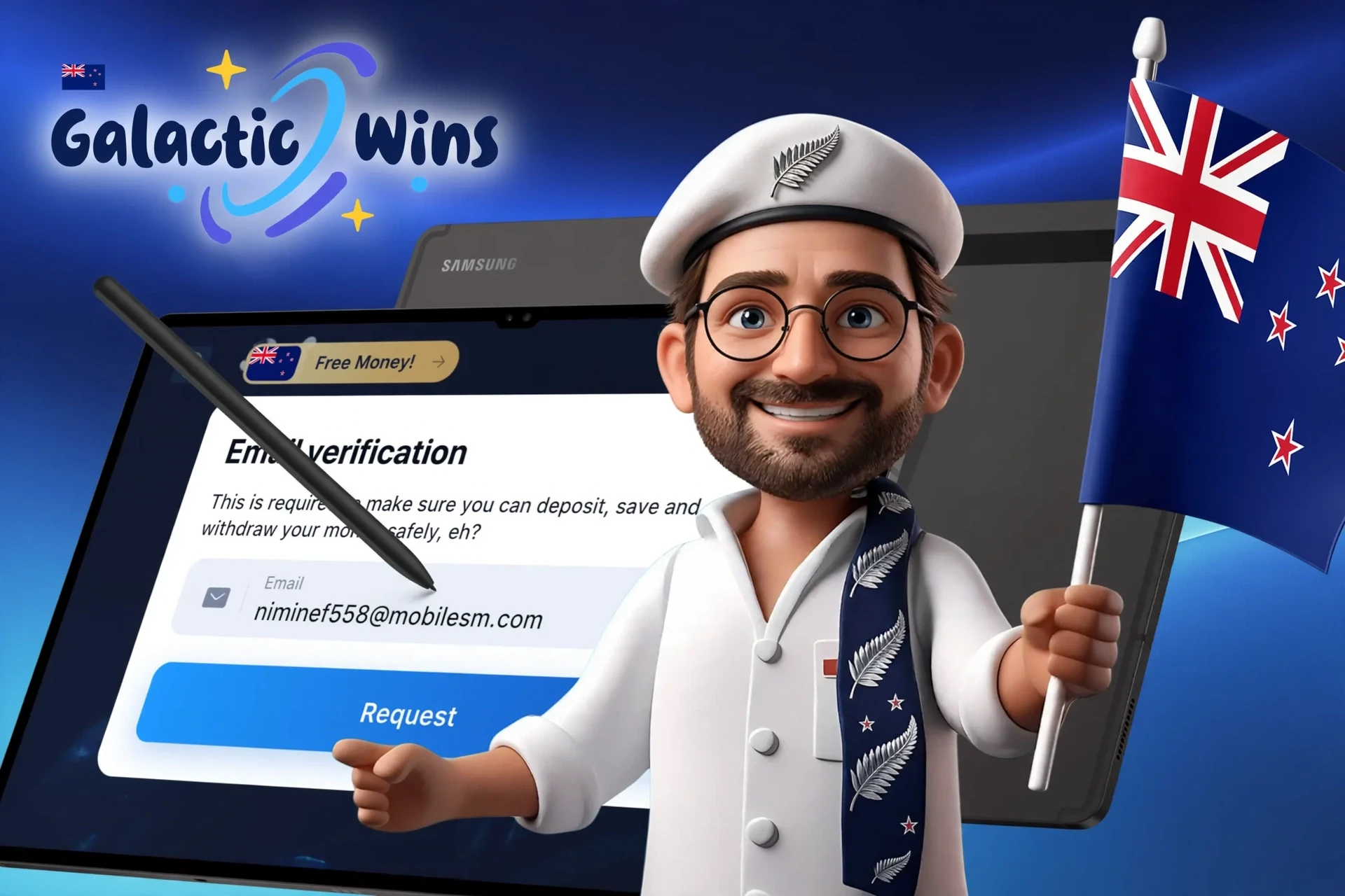 Details of the identity verification procedure on the Galactic Wins Casino platform